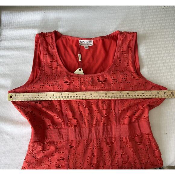 M.S.S.P Orange Lace Dress XL NWT MSRP $128.00 - Picture 11 of 11